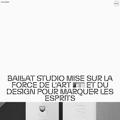 Accueil | Baillat Studio
