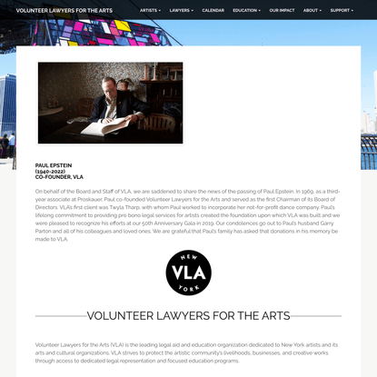 Volunteer Lawyers for the Arts - VLANY