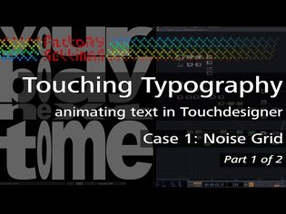 Touching Typography - Case 1: Noise Grid - part 1 of 2