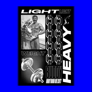 Lightweight Buddy-Typo Poster ⛓⛓⛓ Shoutsouts Ronny Coleman