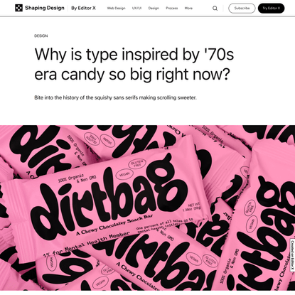 Why is type inspired by ’70s era candy so big right now?
