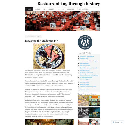 Restaurant-ing through history | Exploring American restaurants over the centuries