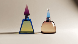 Lalique - James Turrell Perfume bottle design