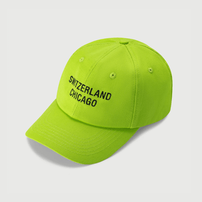 Switzerland Chicago Hat in Soft Neon Green – BENJAMIN EDGAR, object company.
