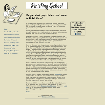 Finishing School