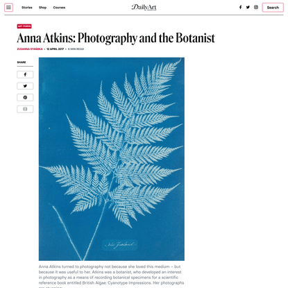 Anna Atkins: Photography and the Botanist
