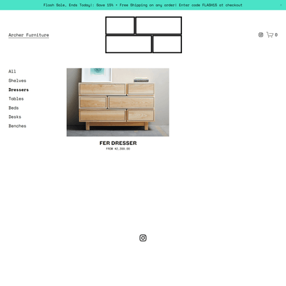 Dressers — Store — Archer Furniture