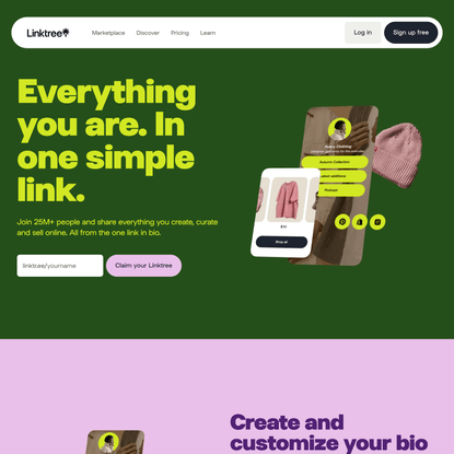 Linktree: Link everything you are