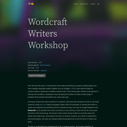Wordcraft Writers Workshop