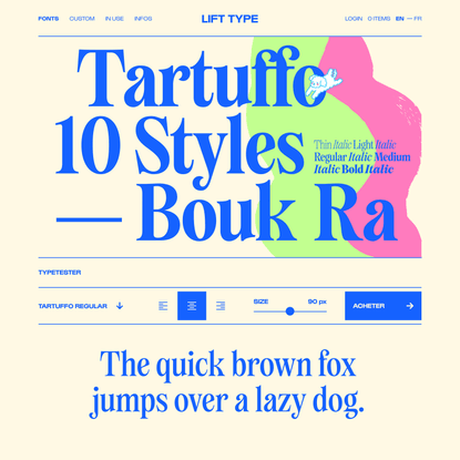 Tartuffo — Lift Type