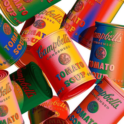 Andrew Footit on Instagram: “Campbell’s Tomato Soup. I’ve always wanted to do a rendition of this can and the art of Andy Wa...