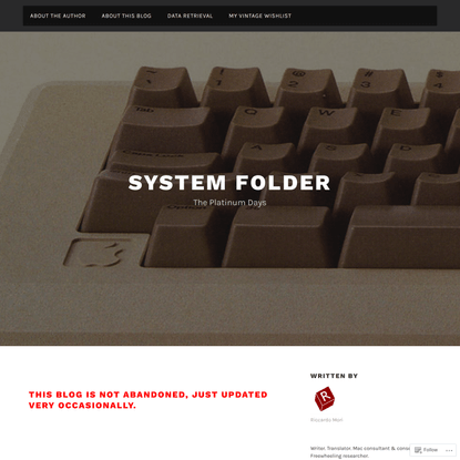 System Folder