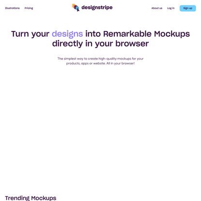 Mockup Creator - by Designstripe