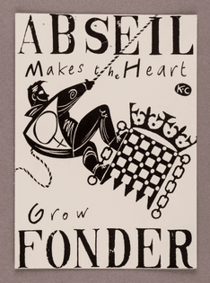 Kate Charlesworth, Abseil Makes the Heart Grow Fonder (1988?)