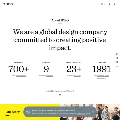 About IDEO: Our Story, Who We Are, How We Work