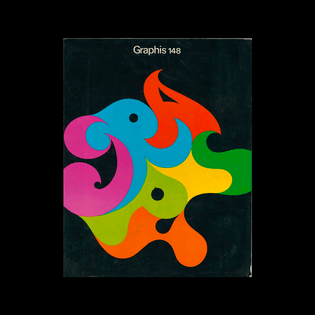 Graphis 148, 1970. Cover design by Fritz Gottschalk