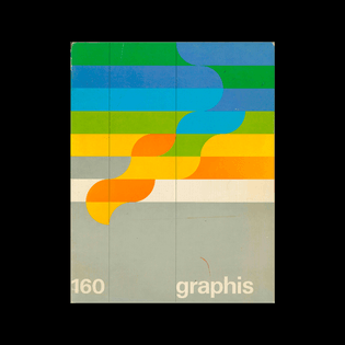 Graphis 160, 1972. Cover design by Visual Group of the Olympic Games 1972