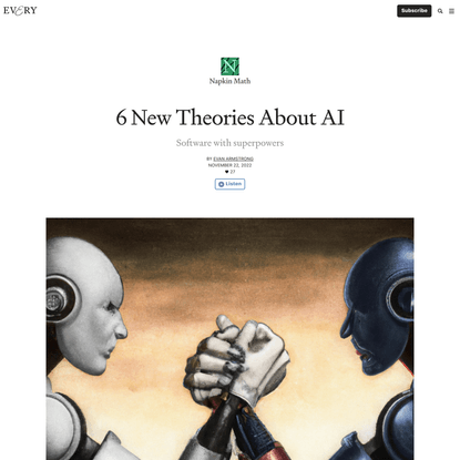 6 New Theories About AI