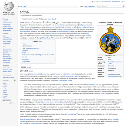 SAVAK - Wikipedia