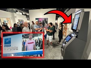 This ATM Shows Your Balance and Photo to EVERYBODY! | Art Basel 2022