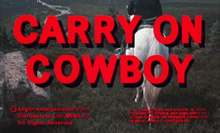Carry On Cowboy (1965)