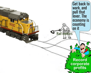 Rail Strike Trolley Problem