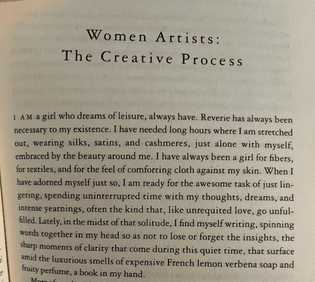 bell hooks, Women Artists: The Creative Process