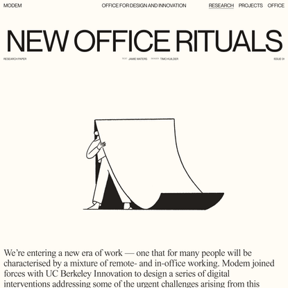New Office Rituals — MODEM