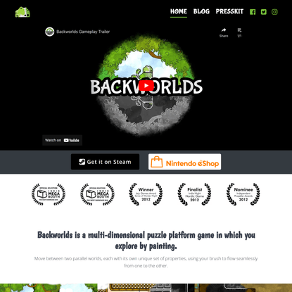 Backworlds – A puzzle game by Anders Ekermo and Juha Kangas