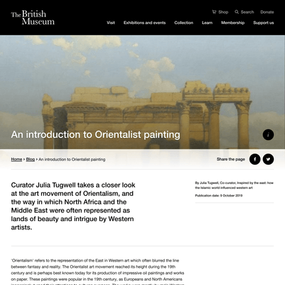 An introduction to Orientalist painting
