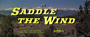 Saddle the Wind (1958)