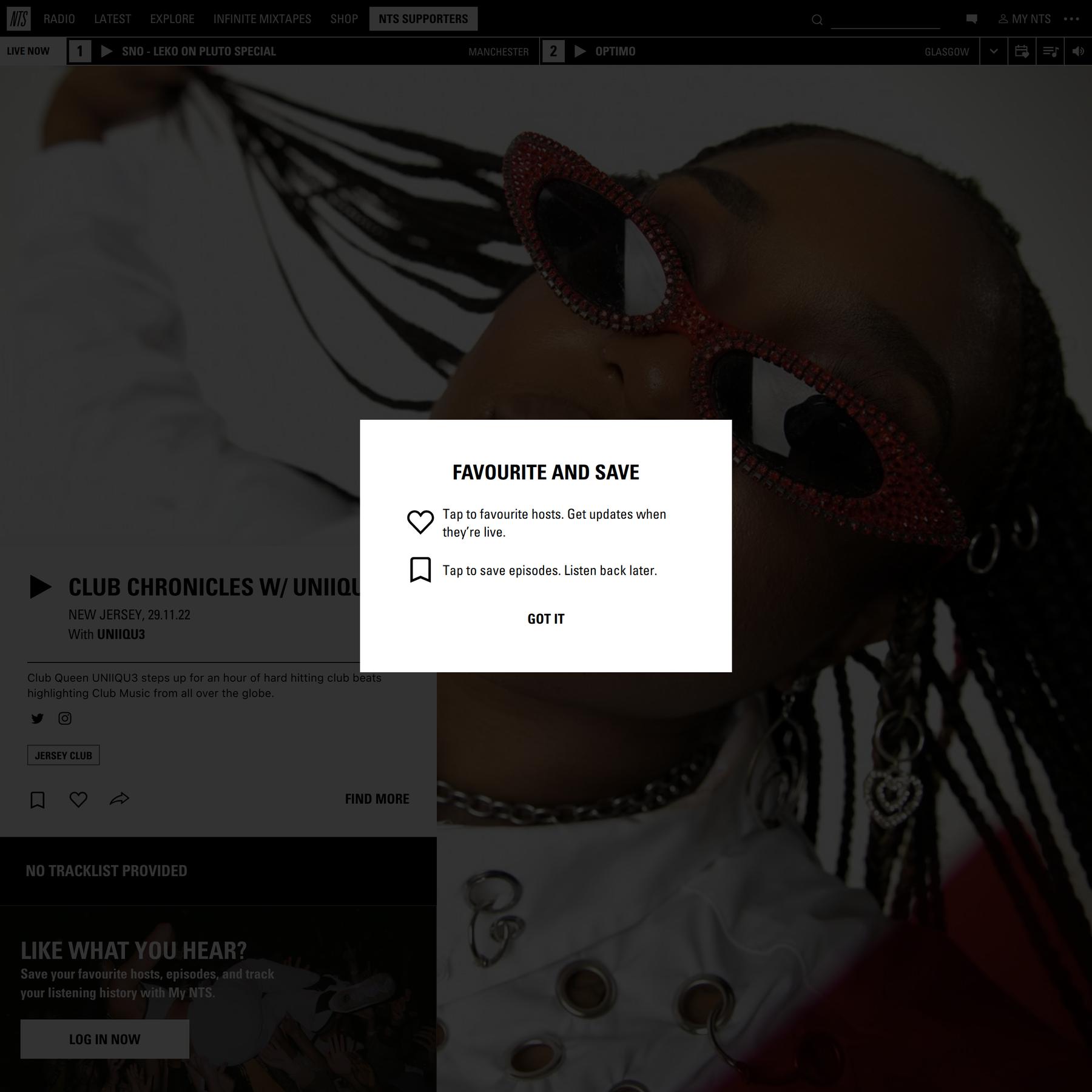 Club Chronicles w/ UNIIQU3 29th November 2022
