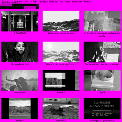 Works – Zinzi Minott