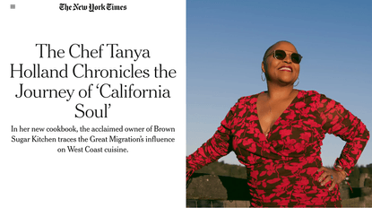 The Chef Tanya Holland Chronicles the Journey of ‘California Soul’