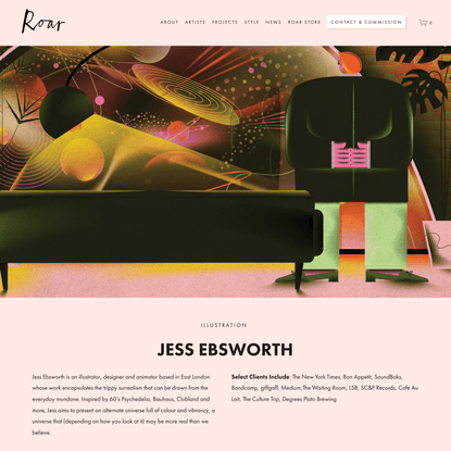 Jess Ebsworth — Roar Illustration Agency