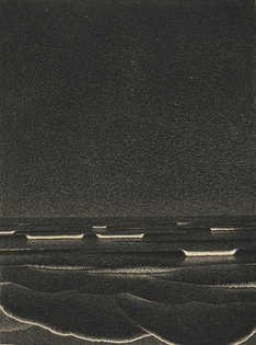 M.C. Escher, Phosphorescent Sea