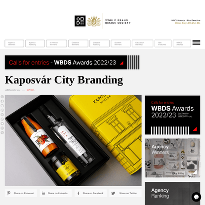 Kaposvár City Branding - World Brand Design Society