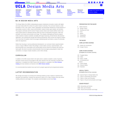 Design Media Arts | UCLA