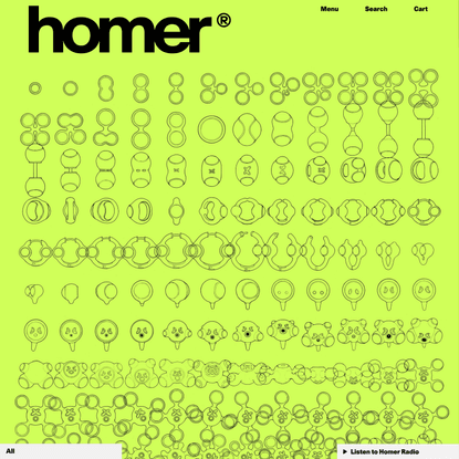 Homer - Official Online Shop Now Open