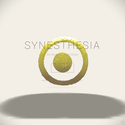 Synesthesia - A realtime music and graphic experiment by Rikard Lindstrom (deskop only)