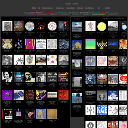Suzanne Treister Homepage