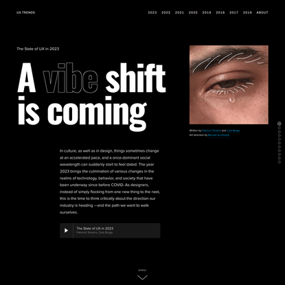 The State of UX in 2023