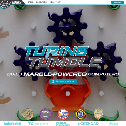 Turing Tumble - Build Marble-Powered Computers
