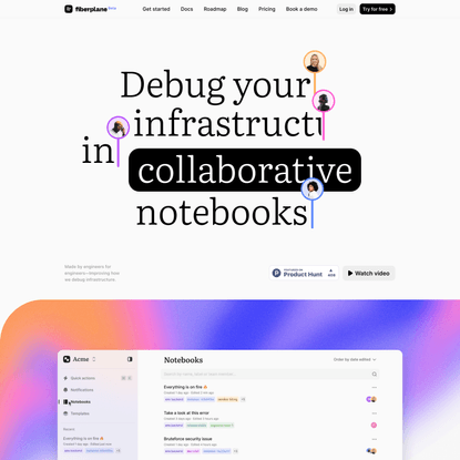 Fiberplane - Collaborative Notebooks for debugging your infrastructure