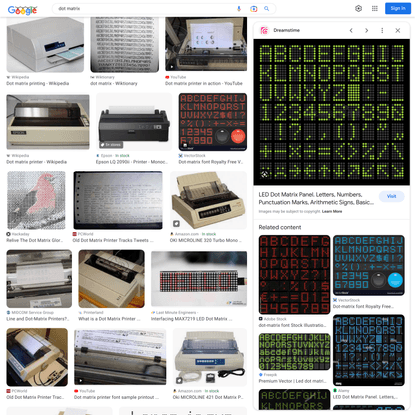 dot matrix - Google Search