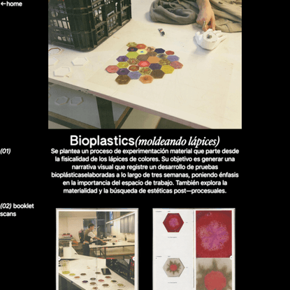 Bioplasticos — Josu Larrea Design