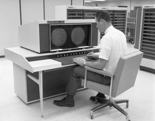 Control Data 6400 computer system at General Dynamics, 1967.