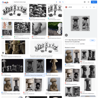 mushroom stones maya - Google Search