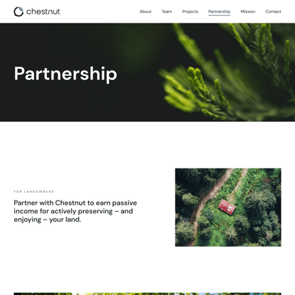 Partnership | Chestnut Carbon Solutions