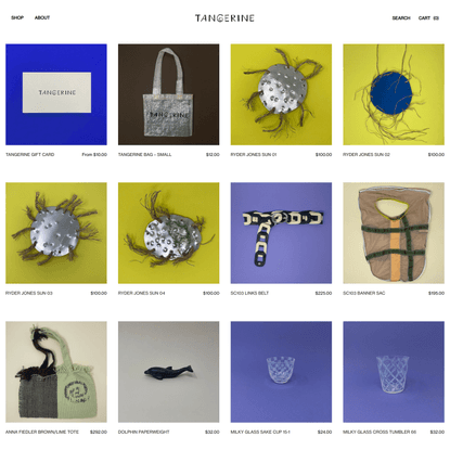 Tangerine Online Shop